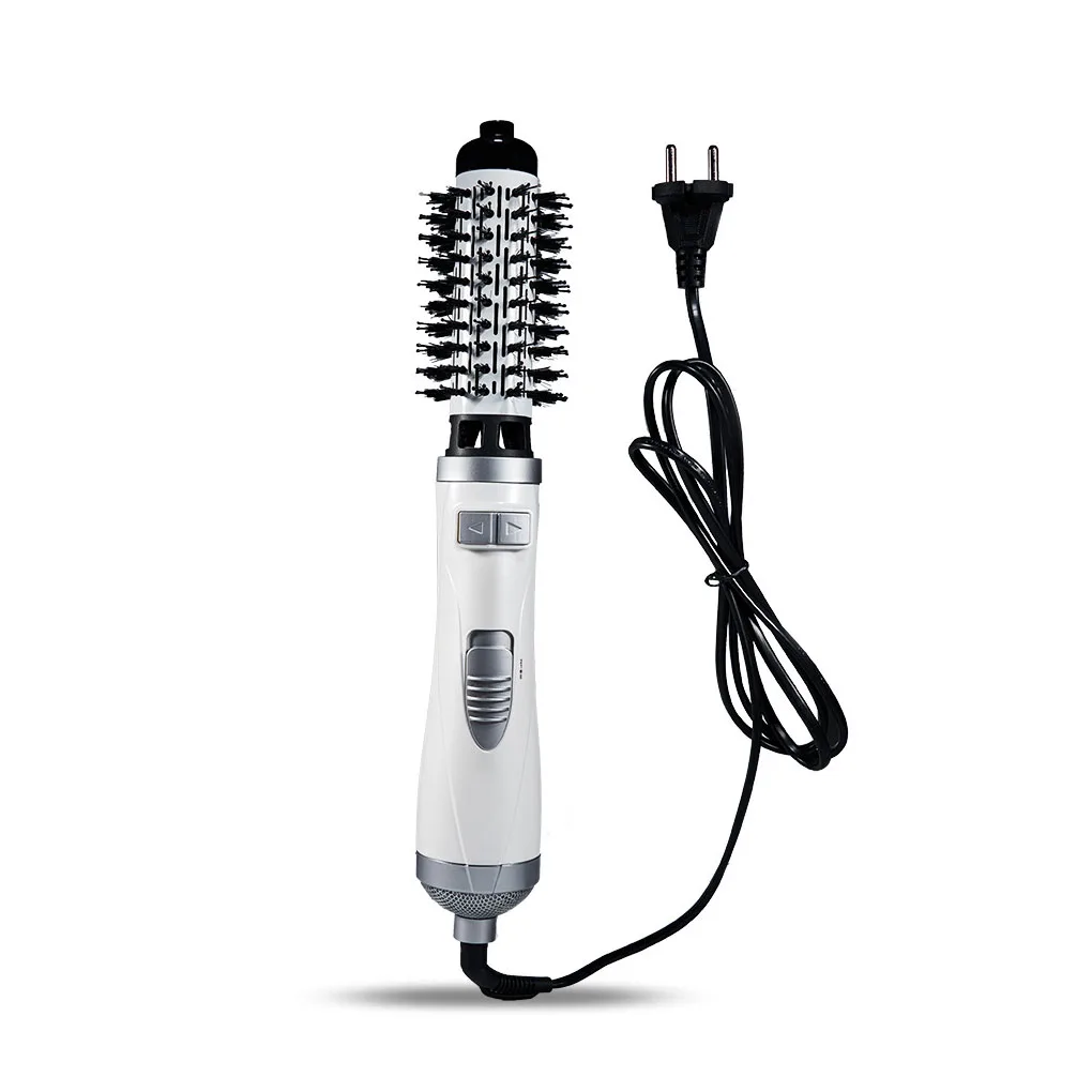 

EU Plug Hairdryer Brush 800-1000W Blow Hair Dryer Heating Curler Styling 360 Degree Rotatable Portable Salon Styler