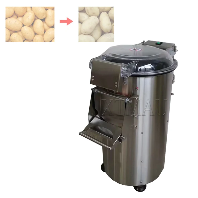 

10Kg/Time Commercial Potato Peeling Machine Taro Potato Vegetable Peeling Cleaning Machine