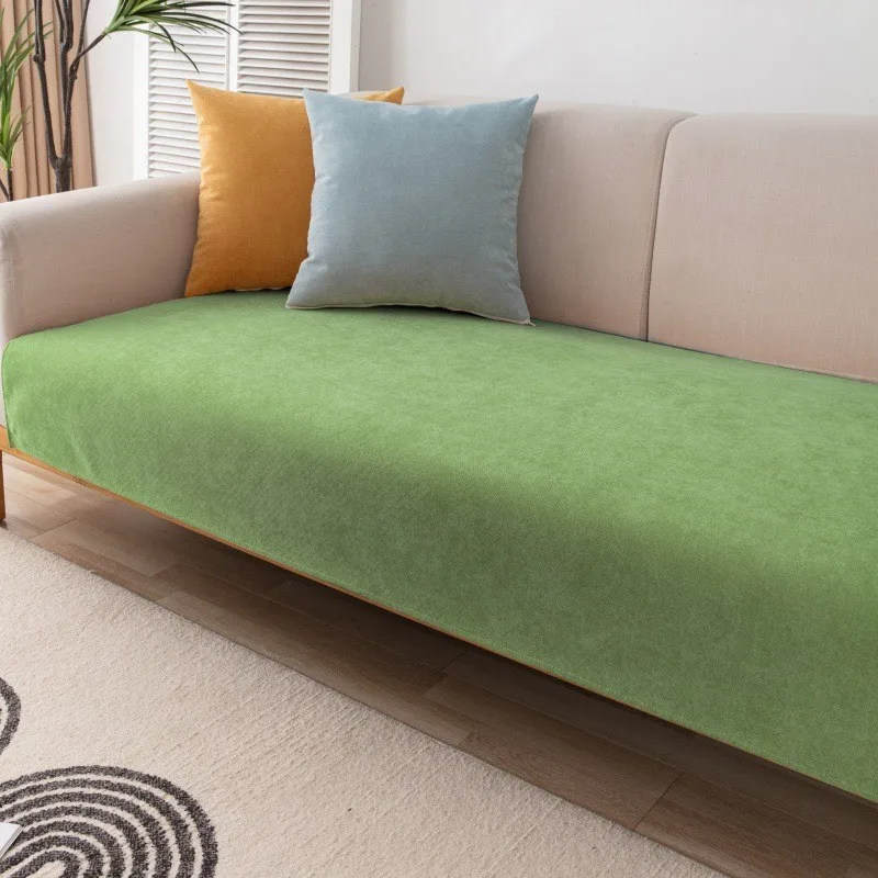 1pcs Modern Waterproof Solid Color Simple Sofa Cover Universal Non Slip Couch Cushion Slipcovers for Living Room Home Decor