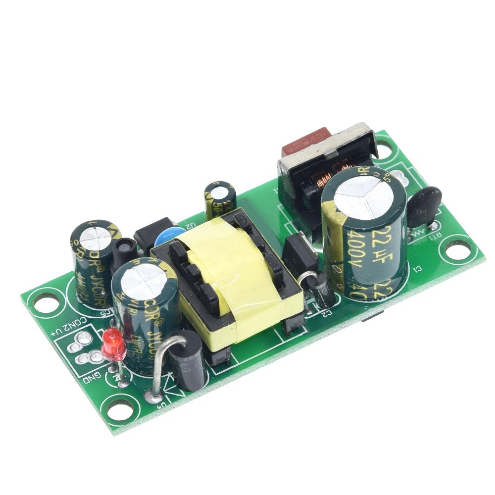 TZT 1/3 قطعة 5 فولت 2A AC-DC تحويل وحدة الطاقة معزولة الطاقة 220 فولت إلى 5 فولت التبديل تنحى محول فرق الجهد العارية لوحة دوائر كهربائية 5V2A