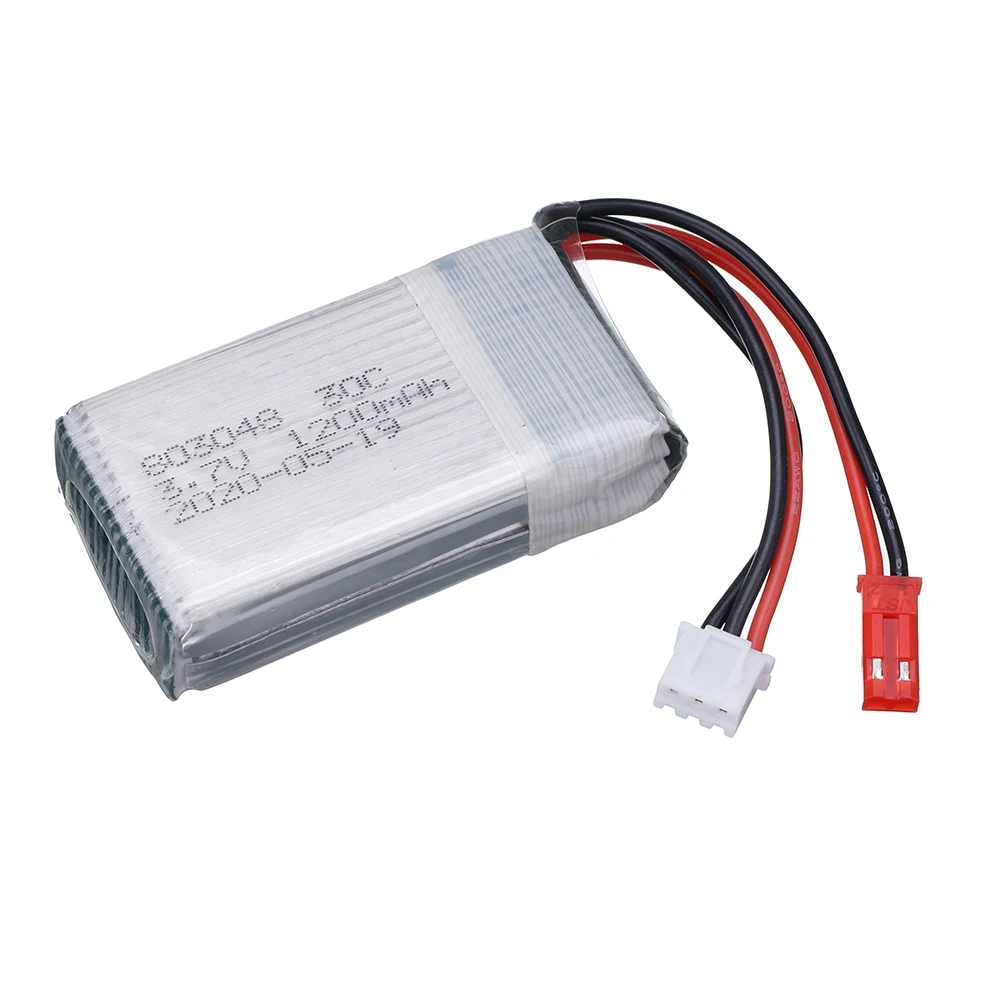 Batteria Lipo 7.4V 700mAh 25C per MJXRC X600 F46 modello di aereo batteria Lipo muslimex 2s 7.4V 700mAh 603048 JST Plug