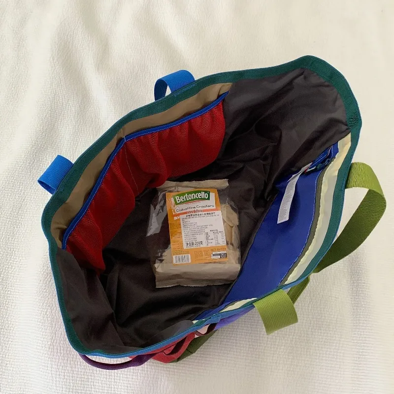 Tas Selempang Cross Coto America Alpaca Dopamine 30L Warna-warni Portabel Kapasitas Besar untuk Perjalanan Luar Ruangan