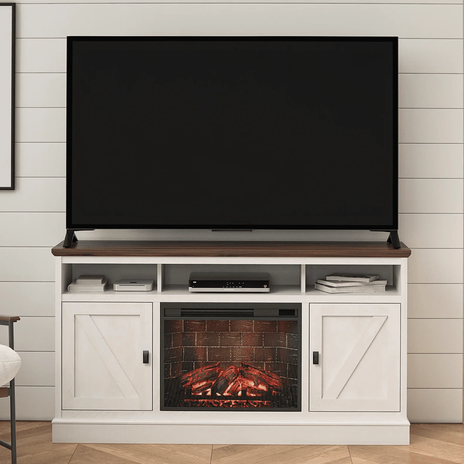 Electric Fireplace TV Stand for Tvs up to 65