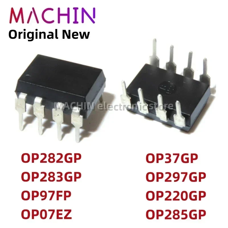 1pcs OP282GP OP283GP OP97FP OP07EZ DIP8 OP37GP OP297GP OP220GP OP285GP DIP-8 Operational Amplifier