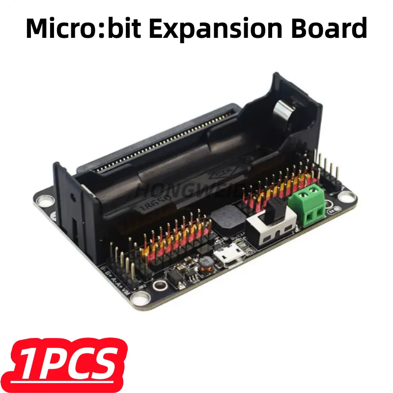 1Pcs/lot 100% New bit Expansion Board Microbit Elementary and Middle School Starter Robotbit V2.0 Python Programming