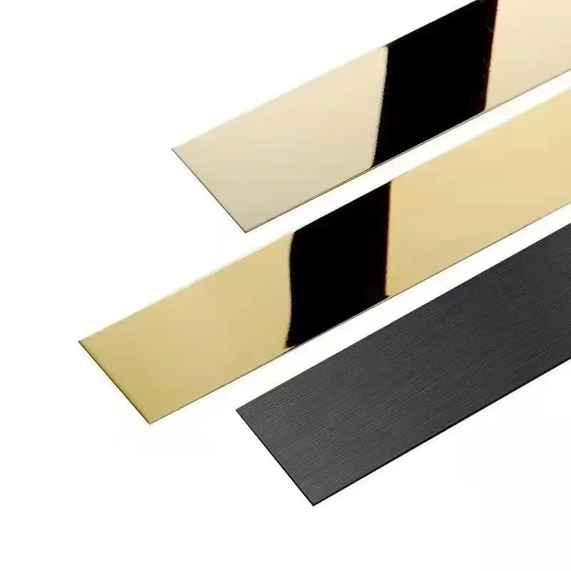 20 meter roestvrijstalen muurstickerstrip platte zelfklevende woonkamer decoratie spiegels voor thuis muurrandstrip - afbeelding 2