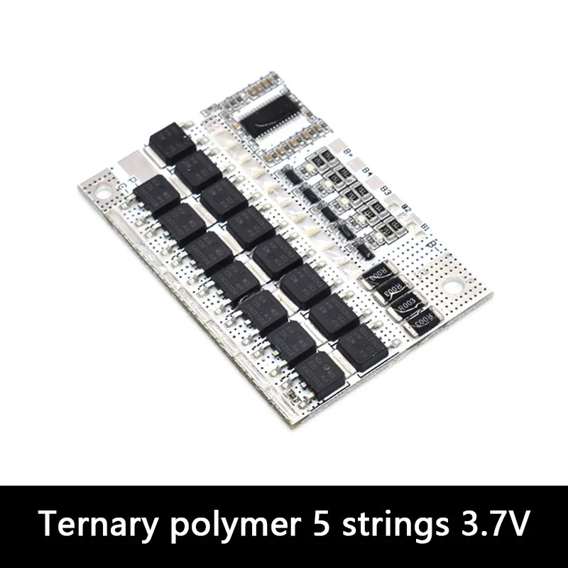 1 - 10PCS 5S 4S 3S BMS 100A 21V 18V 16.8V 12V 18650 Li-ion LMO Ternary Lithium Battery Protection Circuit Board Balance Charging