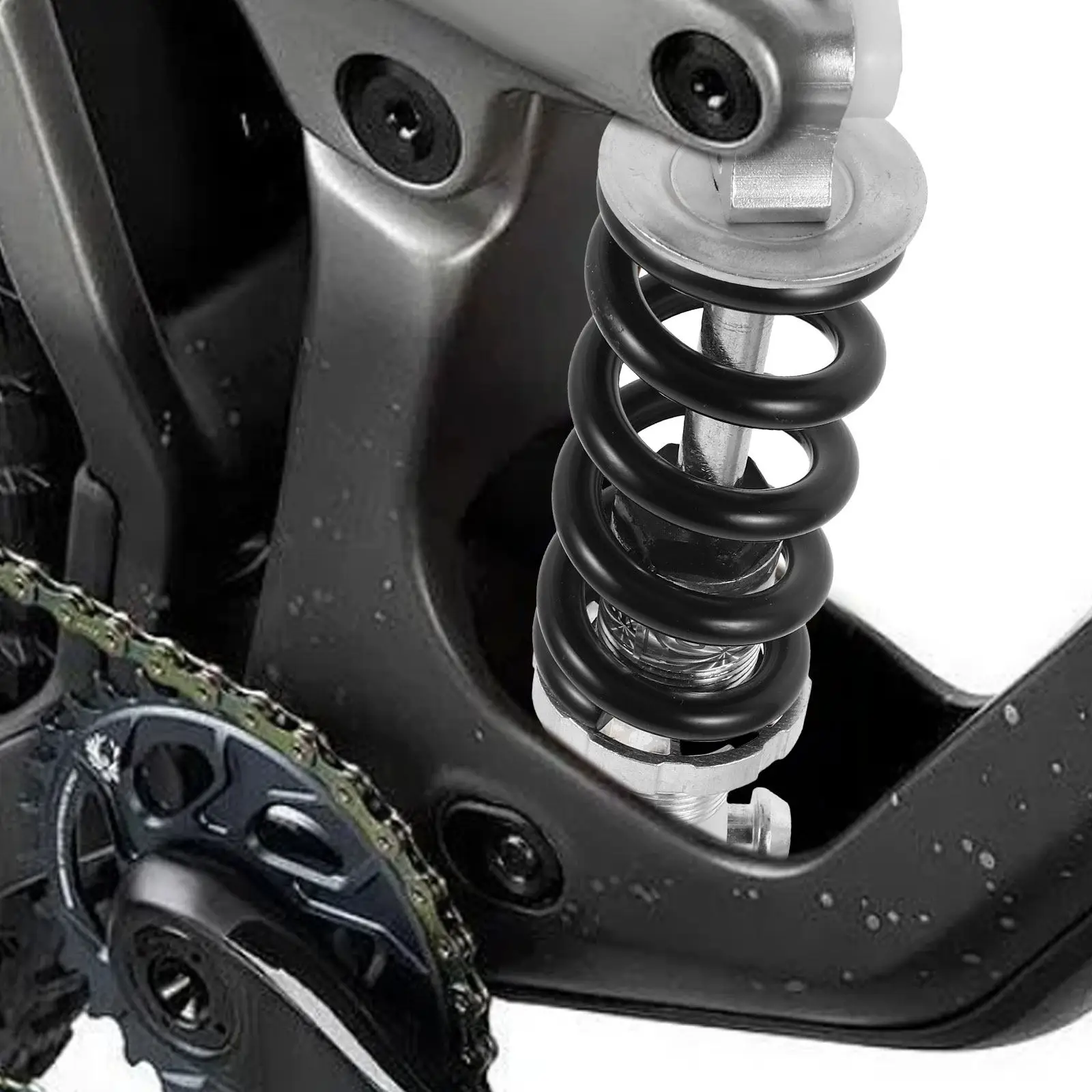 

Задний амортизатор для велосипеда, пружинный амортизатор, подвеска, бампер, мини-велосипед, задний амортизатор для электровелосипеда, утяжелители для даунриггера