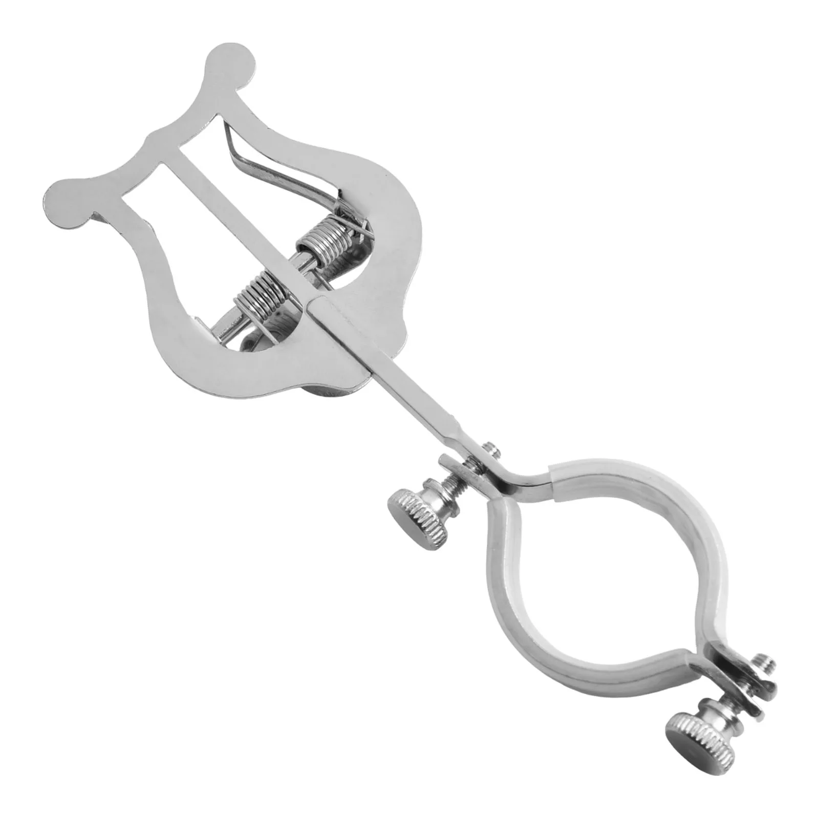 Clamp On Sheet Music Stand Lyre Style for Clarinet Oboe Trumpet with Secure Attachment for Concert and Marching Use
