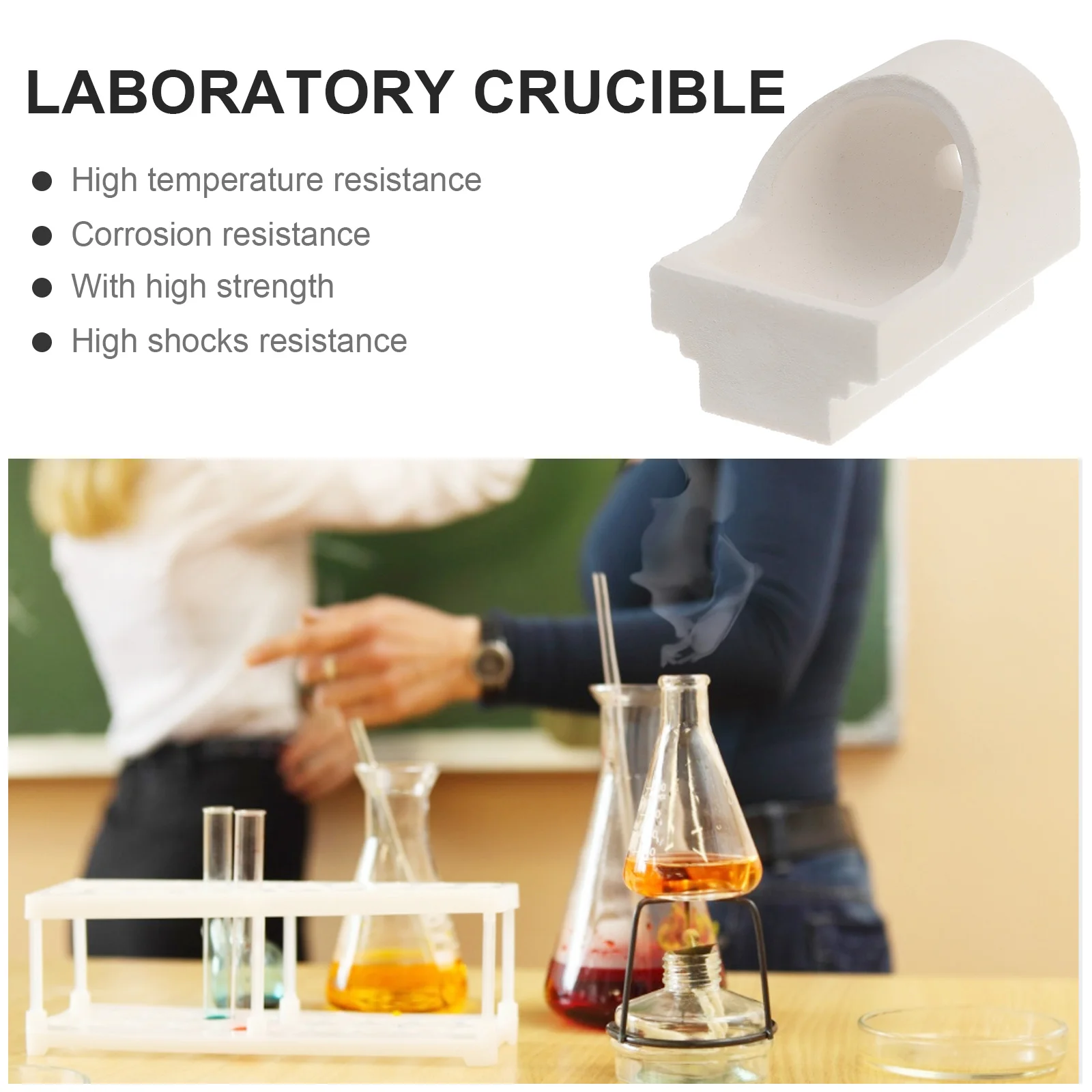 Chemicals Centrifugal Casting Crucible Refining Quartz Laboratory Cup Melting Tool