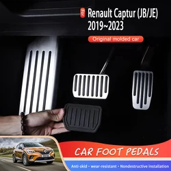 Car Pedals For Renault Captur Mitsubishi ASX 2019~2023 Car Foot Pads Rest Covers Set Brake Pedal Accelerator Car Acessories 2022