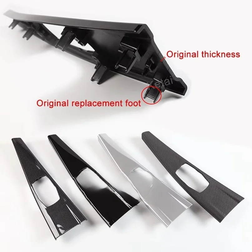 Interior Accessories Multimedia Panel Cover For Bmw 3 4 Series 3gt F30 F32 F35 F36 M Sport Idrive Center Gear Shift Button Trims