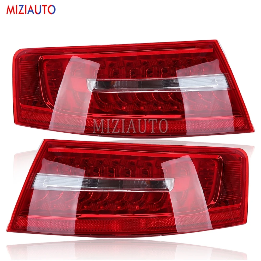 

Rear tail light cover for Audi A6L 2009 taillights Brake Stop Driving Reversing Turn Signal Lamp Red Car Accessories Waterproof