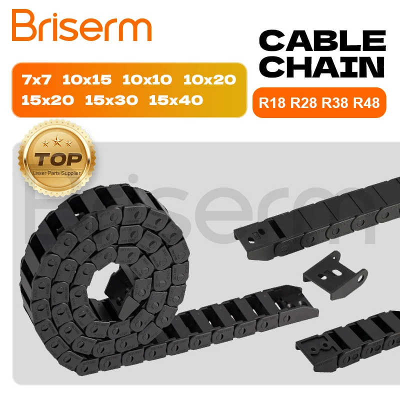 

Кабельные цепи 7x7 10x15 10x10 10x20 15x20 15x30 15x40 R18 R28 R38 Тип моста Неоткрывающийся пластиковый буксирный трос Передающая цепь