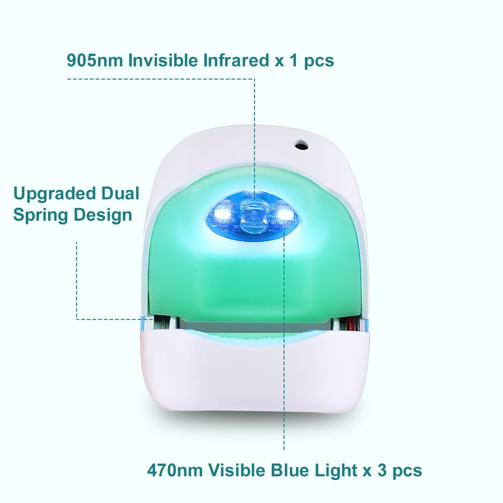 Portable Infrared Light 905nm Toe Nail Fungus Treatment Onychomycosis Toenail Removal Hand & Feet Care Product