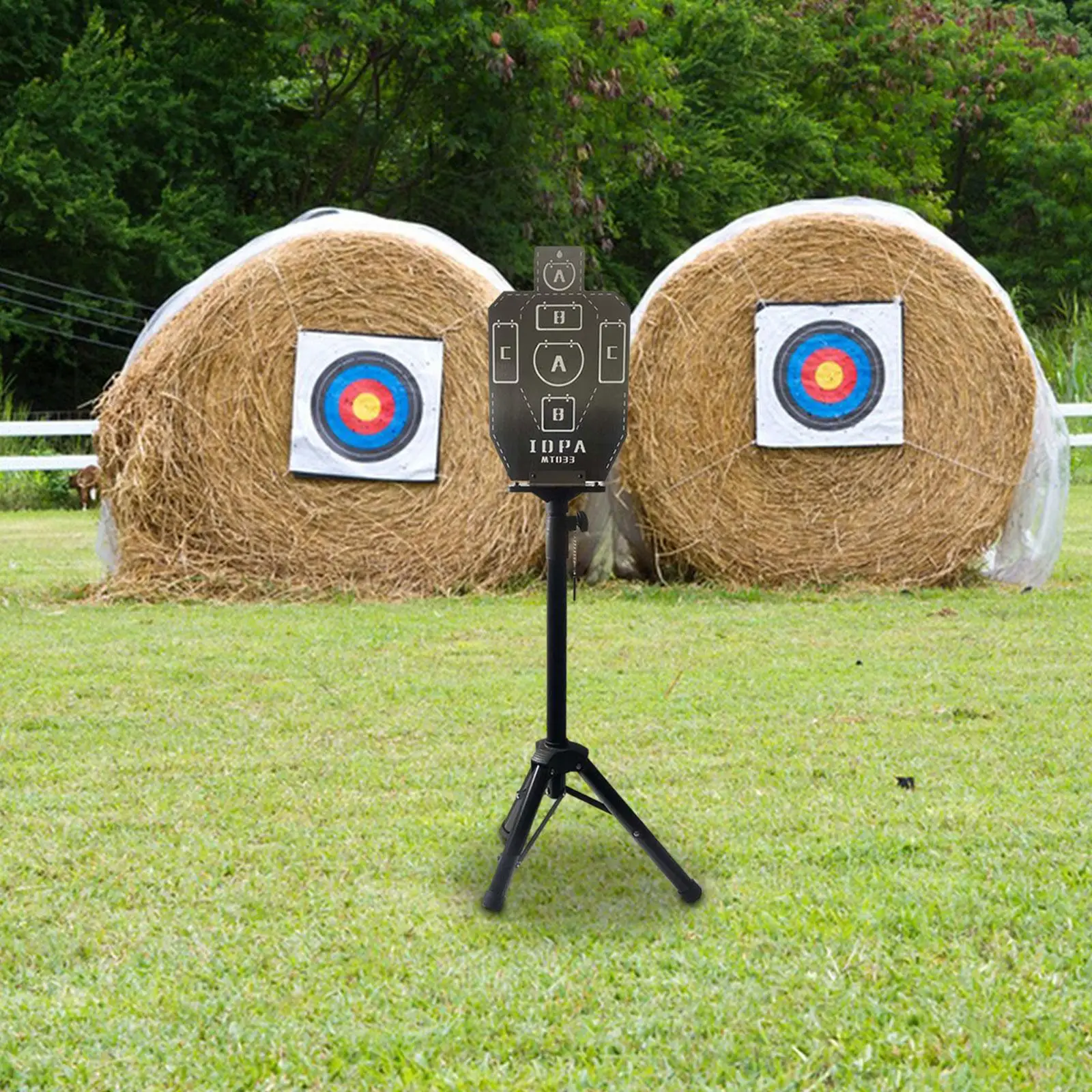 リセット可能なステンレス鋼ターゲットプレート、狩猟射撃アクセサリー、シルエットボード、屋外屋内用