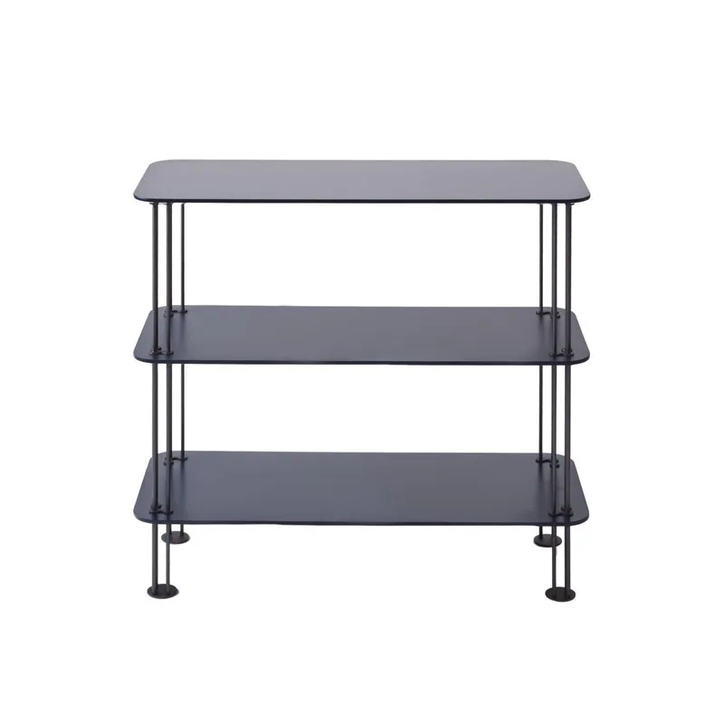 

Multifunctional shelf, three-story shelf, bedroom, living room