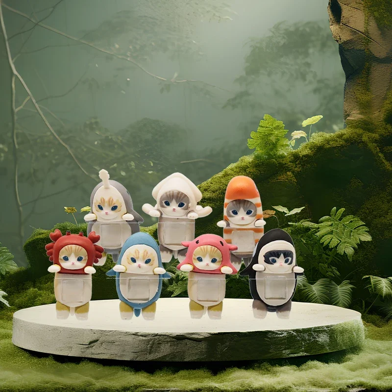 

Sonny Angel HIPPERS & Mufusand Cat Fushandi Party Series слепая коробка модное игровое украшение креативный детский подарок на день рождения и Рождество