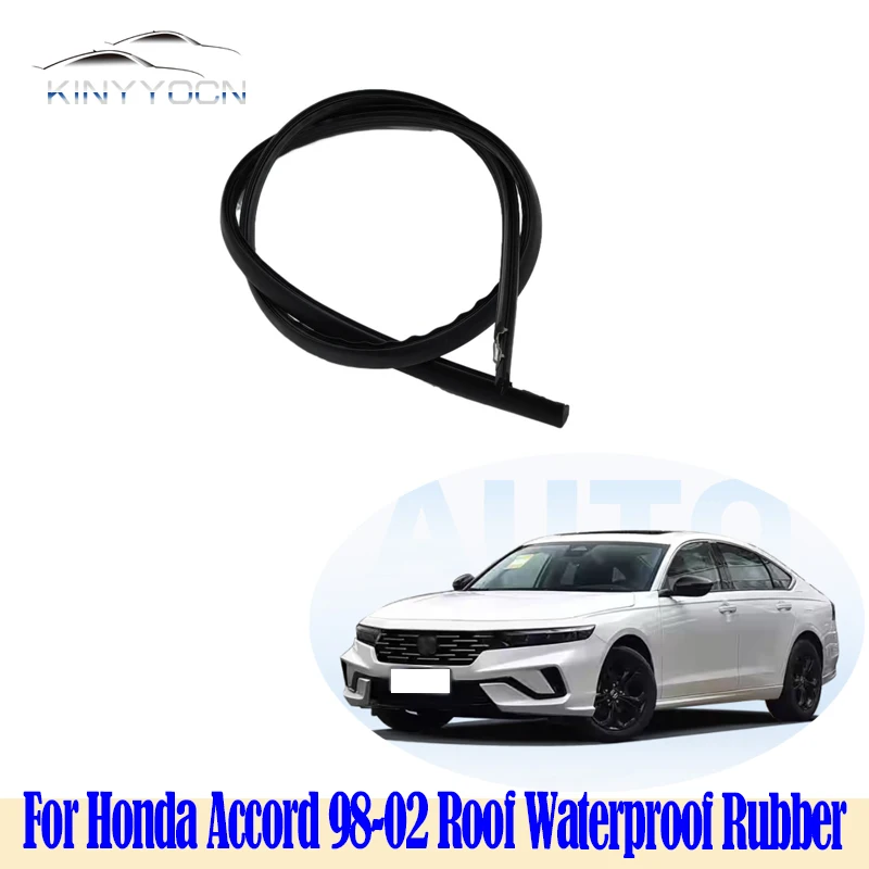 

For Honda Accord 98-02 Roof Channel Seal OEM Style Waterproof Rubber Weatherstrip Exact Fit Rain Gutter Molding Replacement
