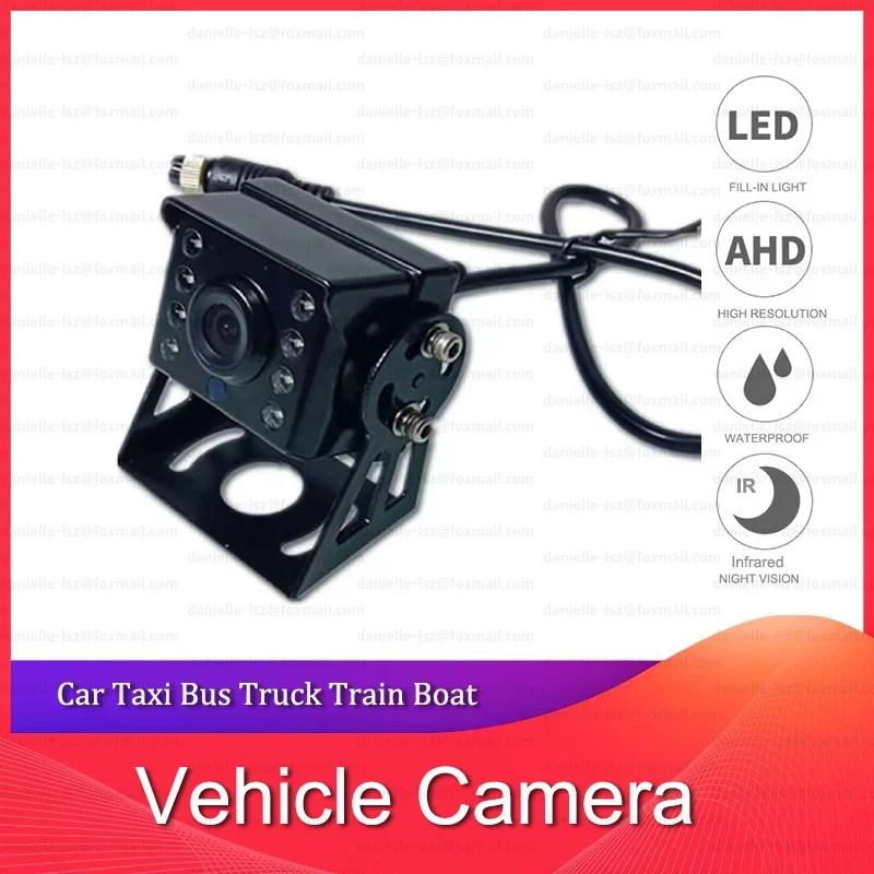AHD 1080P IP68 Waterproof Rear View Camera Starlight Night Vision 4Pin Aviation Connector For Truck Bus Caravan MDVR
