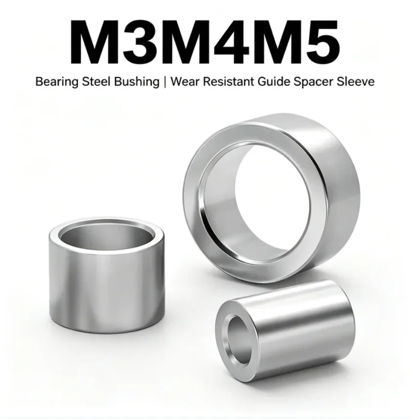 

Precision Unthreaded Tubular Separators M3M4M5 Heavy Duty Hollow Pillars Extended Support Shims Round Isolators OD:4-14mm