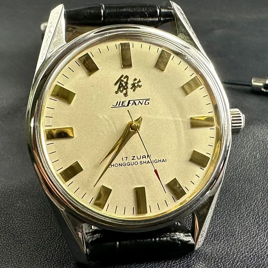 メンズ機械式腕時計,ヴィンテージ,中国製,手巻き,40mm,ドロップシッピング