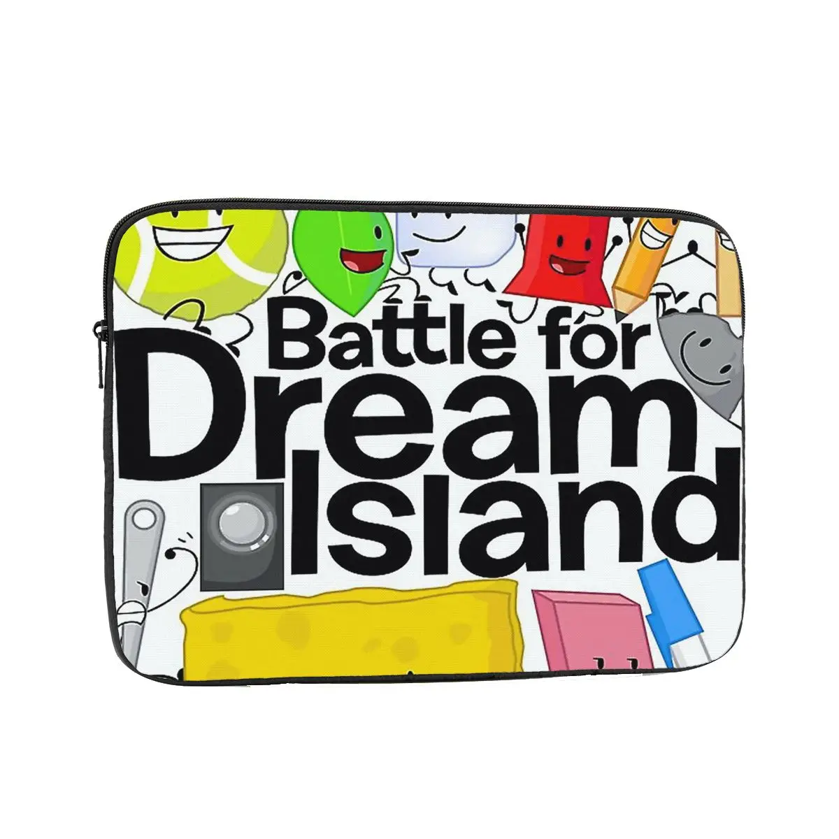 

BFDI постер, белый чехол для ноутбука, сумка 10, 12, 13, 15, 17 дюймов, сумка для ноутбука, противоударный чехол для планшета, сумка