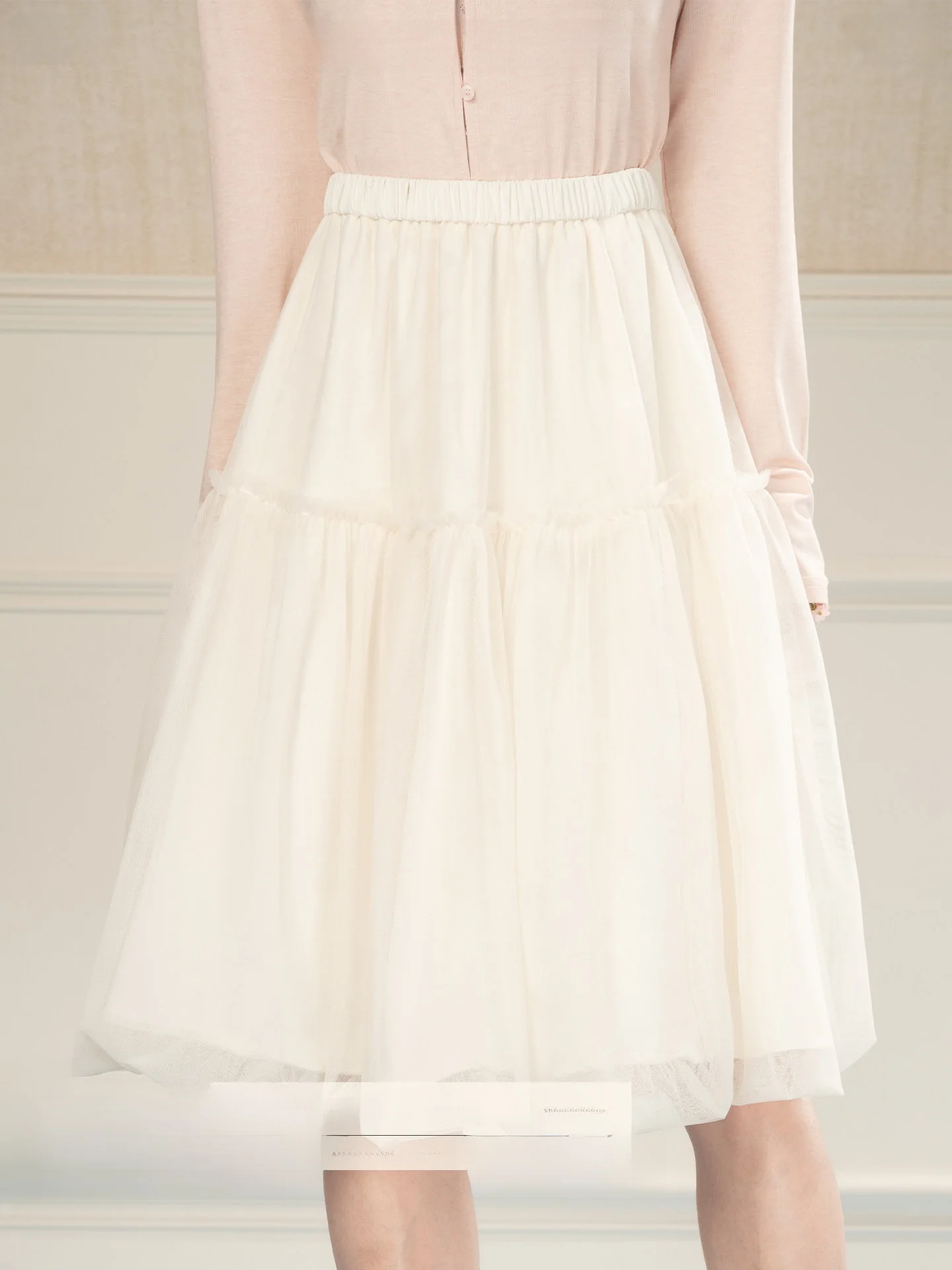 

Sweet Princ Sle Fluffy f Skirt Women's High Waist Slimming Young-looking Beautiful Me Skirt Casual Loveheynew