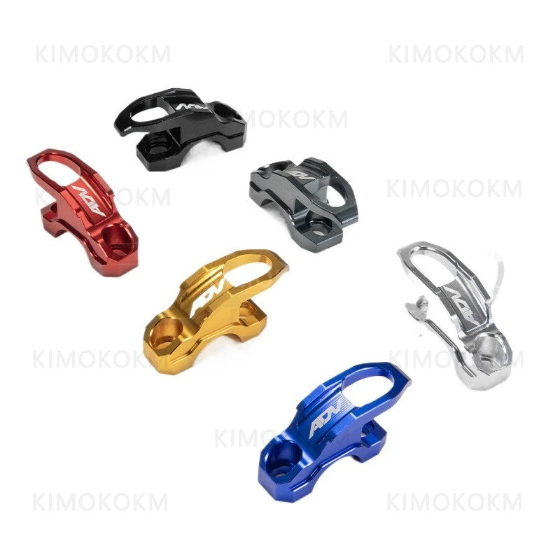 Aluminum Brake Master Cylinder Holder Clamp Bracket Bag Hook Helmet Hanger Accessories Logo For Honda ADV160 ADV350 ADV 150 350