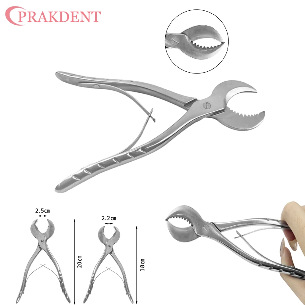 Dental Gypsum Forceps Stainless Steel Gypsum Scissors Oral Superhard Technicians Gypsum Forceps Scissors Dental Tools 1pcs