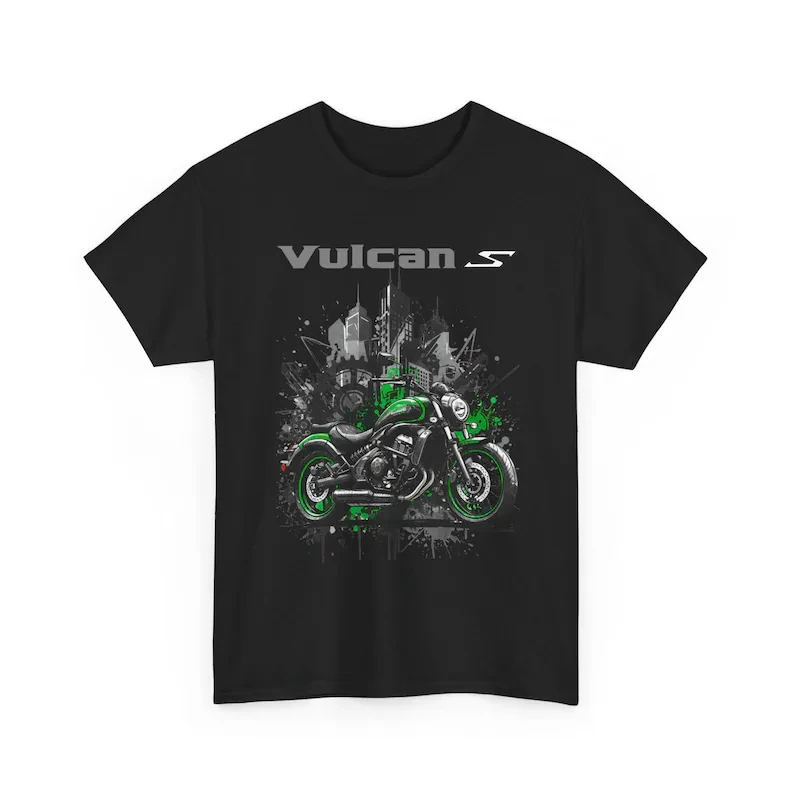 2026 Vulcan S T Shirt Modern Cruiser Biker Gift for Men Parallel Twin Motorcycle Fan Top Cotton T-shirt Unisex