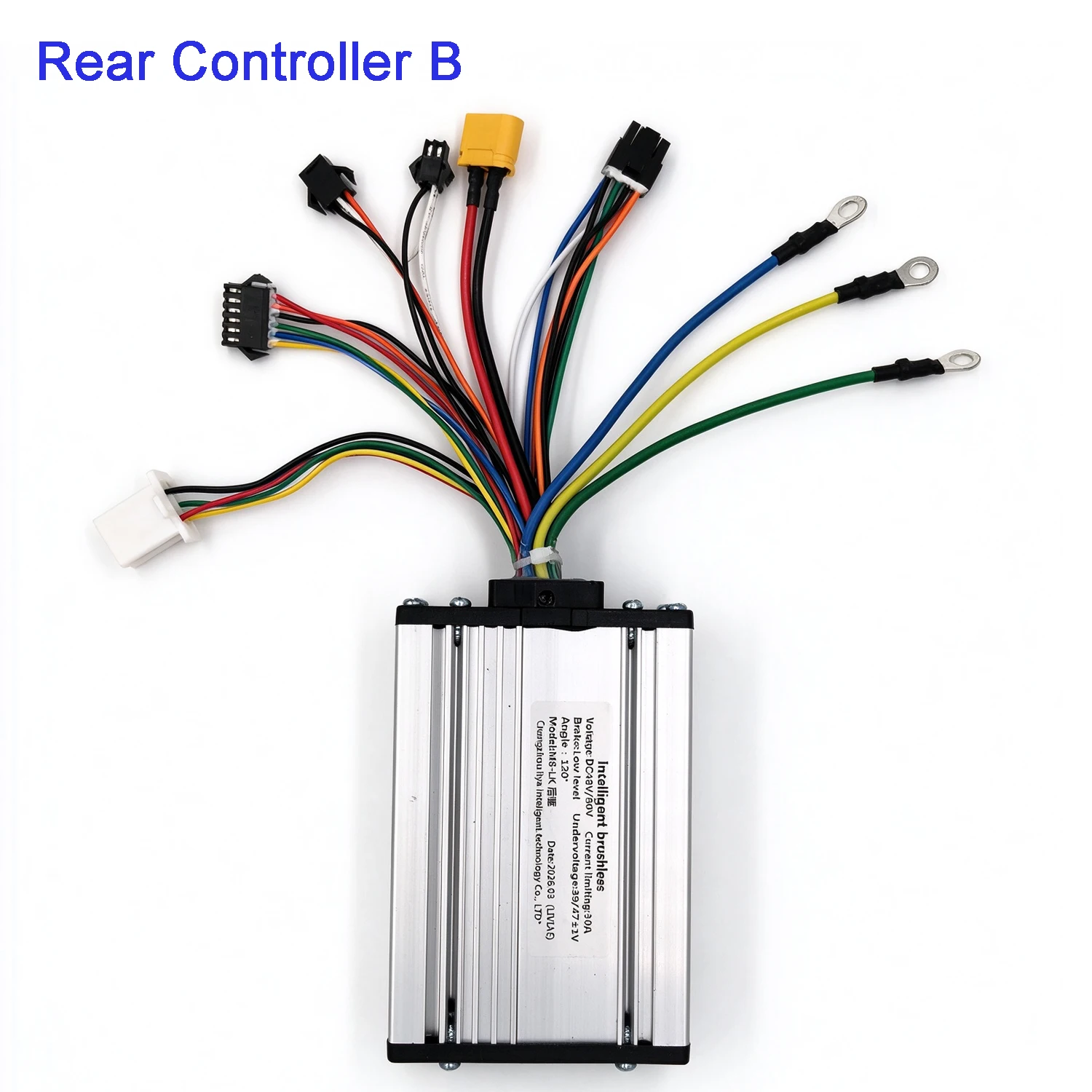 RD2 60V Rear Controller B Aluminum Enclosure