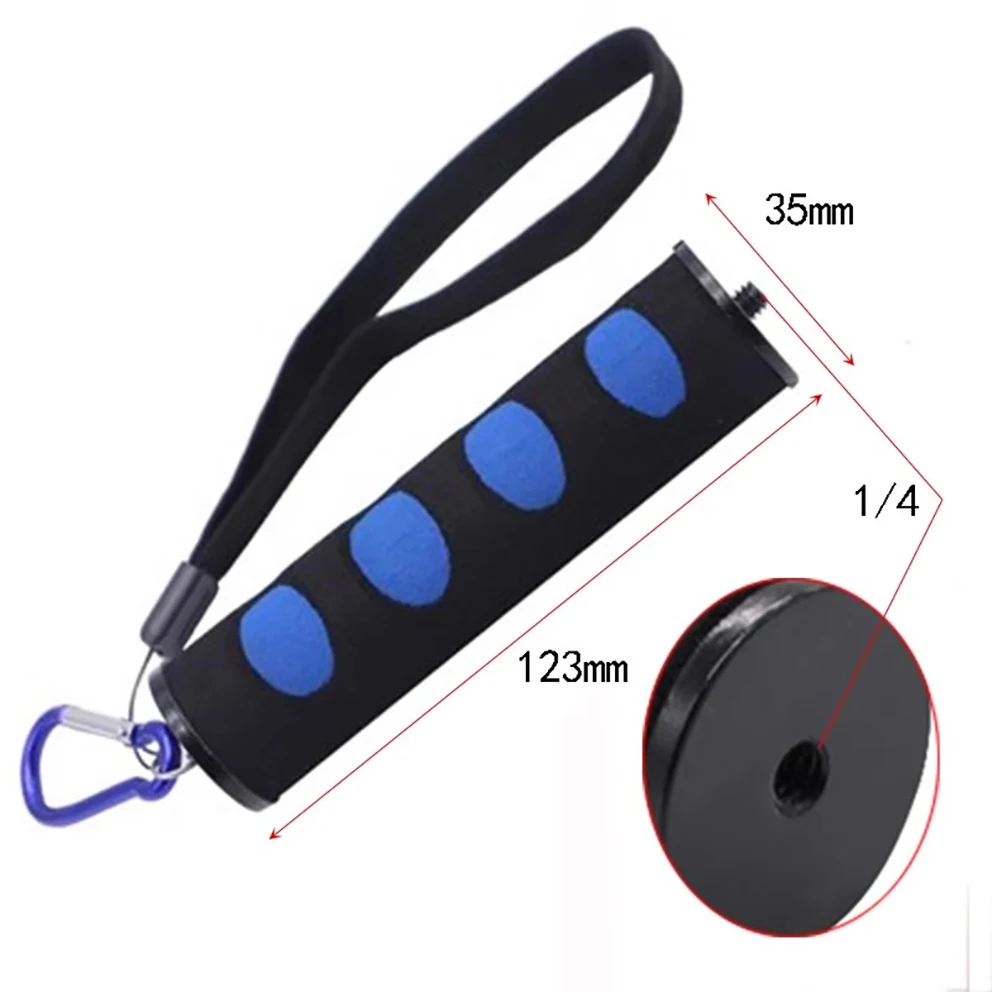 Anti-Skip-Schwamm 1/4'' Schraubengriff-Griffstabilisator für Kamera/DSLR, 1/4 Schraubgewindegriff, 1/4-20 Schraubgewinde Artikel 1/4" Hand