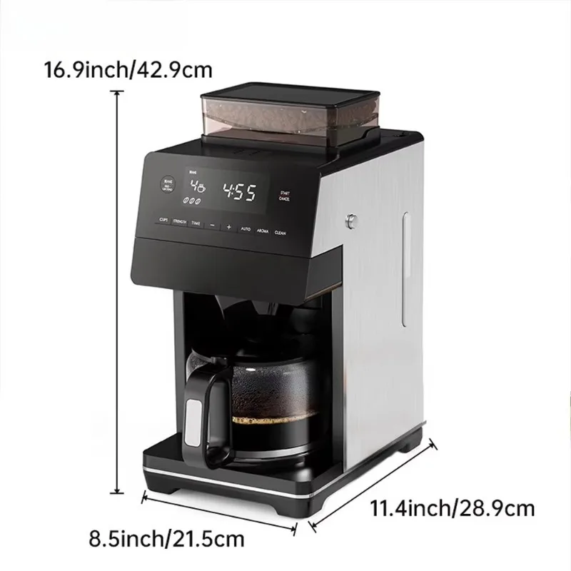 Coffee Machine, US Standard 120V , 1.8L Capacity, Export Model C2-0001AA