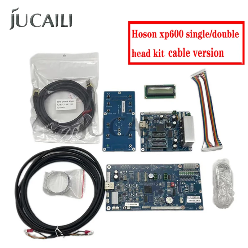 

Jucaili Hoson Board a set for XP600 single/Double Head Cable versionCarriage Board for Allwin Xuli Human Audley Solvent Printer