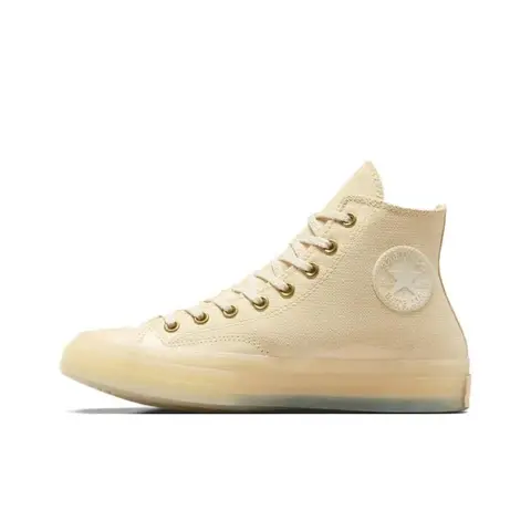 Converse 1970s Comfortable High top Canvas Shoes Unisex Beige Yellow A10079C