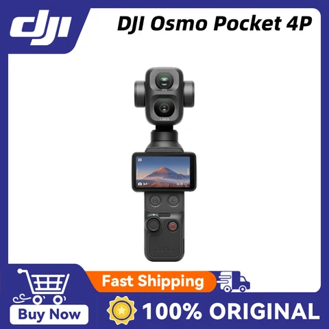 DJI Osmo Pocket 4P Dual Cameras for All-Round Cinematic Footage