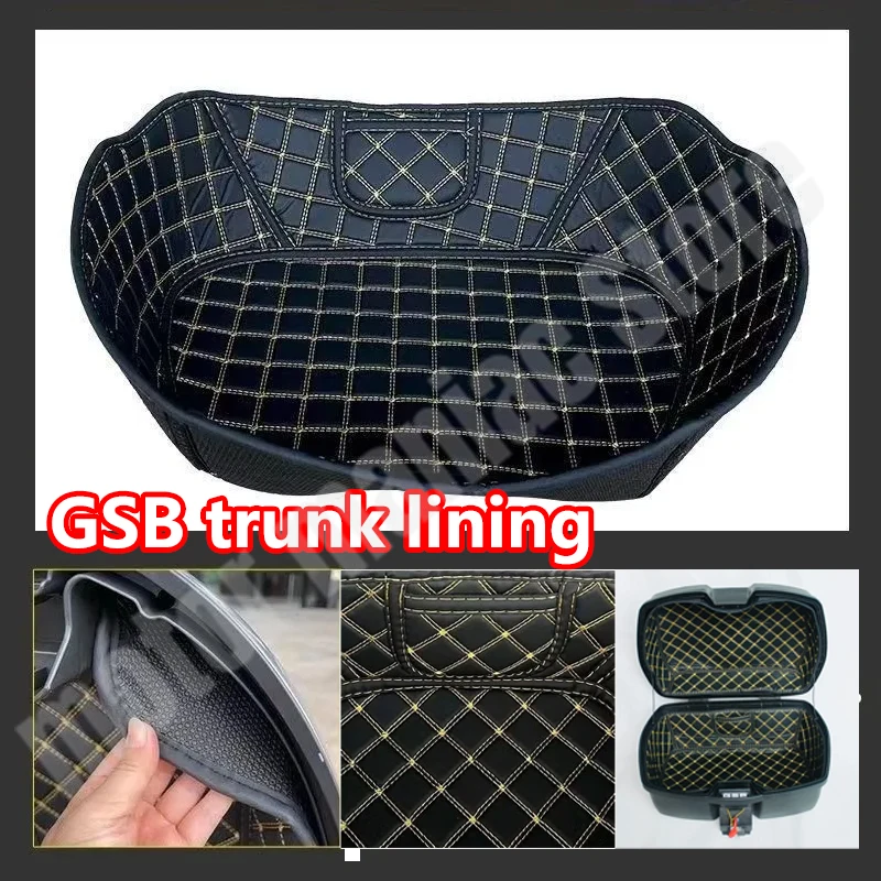 

Motorcycle for GSB 47L/42L/36L/29L/ Trunk Cargo Liner Protector Seat Bucket Pad Storage Box Shockproof Mat Leather Accessories