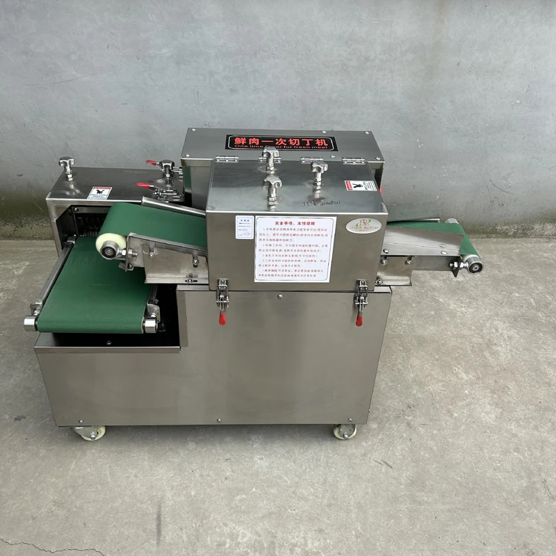 Fresh Beef Chicken Dice Machine Commercial Electric Chicken Frozen Meat Cutting Dicer High Quality