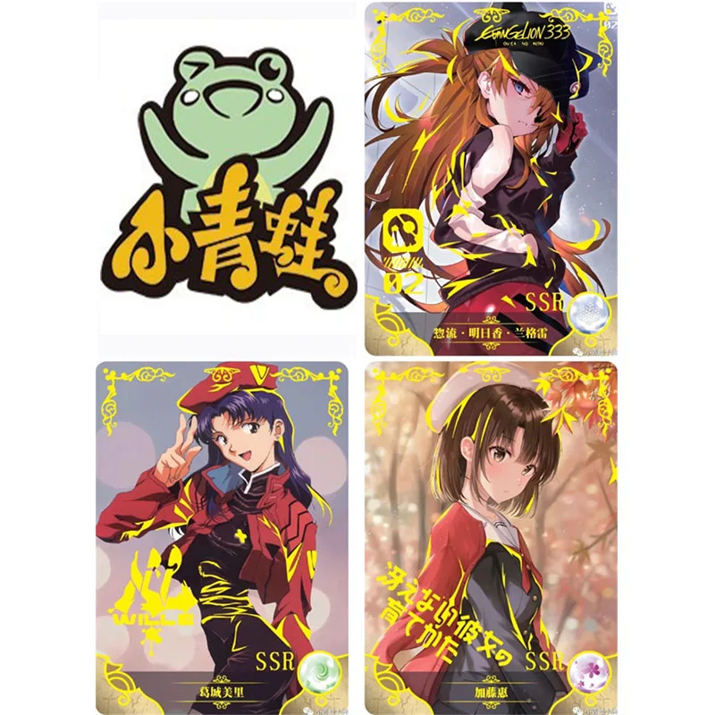 

Anime Goddess Story Hot Stamping SSR Flash Card Asuka Langley Soryu Violet Collection Toy Solitaire Christmas Birthday Present