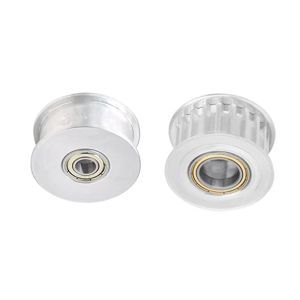 HTD 3M Idler 35T/36T/40T/44Teeth Pulley Tensioner Bore 3-15mm Fit Belt Width 6/10/15mm 3M Bearing Guide Synchronous Wheel