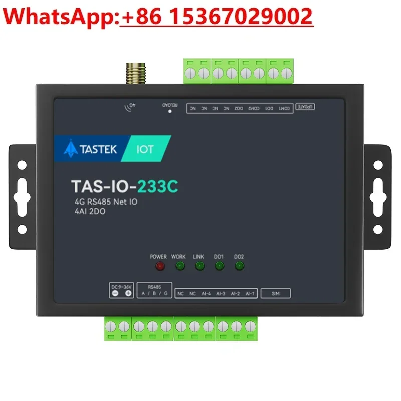 

Network 485 Serial Relay Output IO Control 4g Module Switch Analog Acquisition Input Ethernet