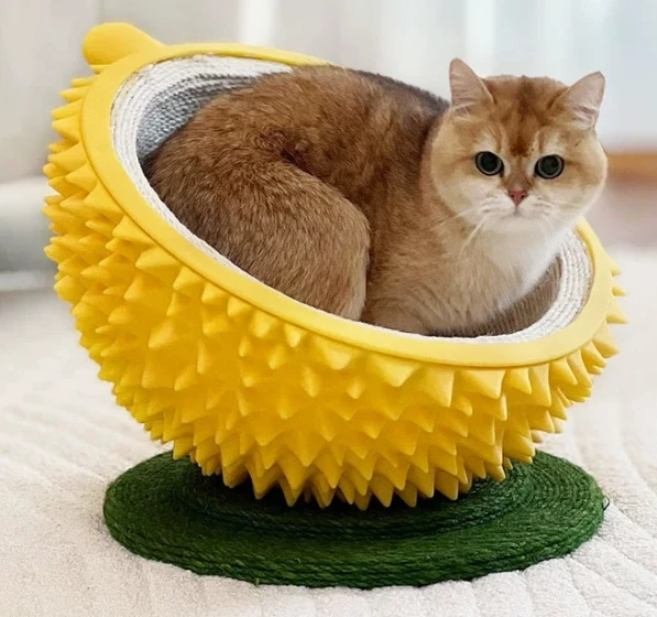 

Durian Sisal Cat Nest Four Seasons General Sisal Round Wear-Resistant Scratching Itching Board for Cats