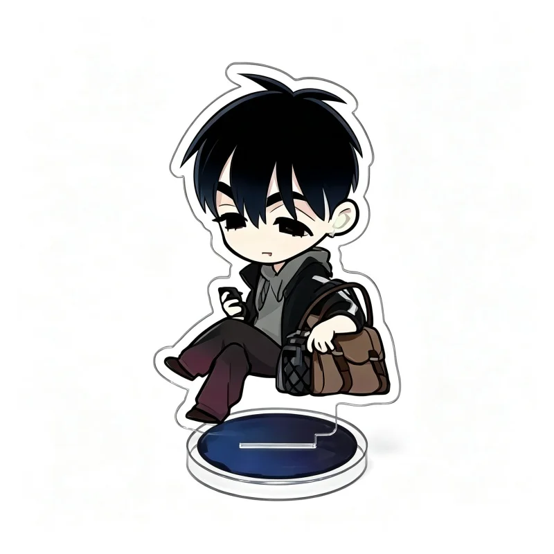 Anime Alien Stage Acrylic Stand Model Bookshelf Decoration Lovely Products High Definition Images Bookshelf Decoration Keychain