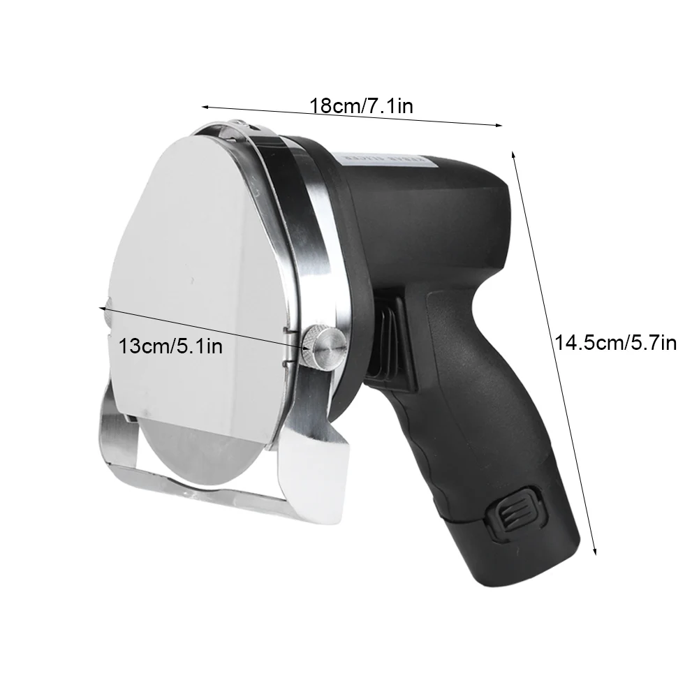 휴대용 케밥 칼 커터 슬라이싱 도구 조절 가능한 두께 편안한 인체공학적 디자인 손잡이 가정용 상업용 도구