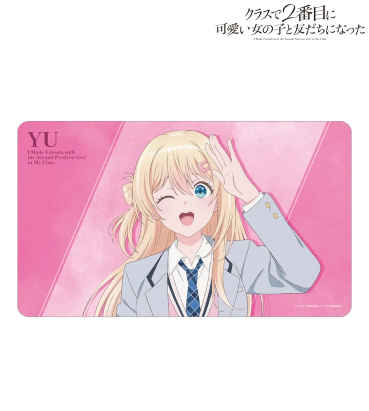 Hot 15CMAnime I Made Friends with the Second Prettiest Girl in My Class Acrylic Stand Model Decorations Gifts keychain Wholesale