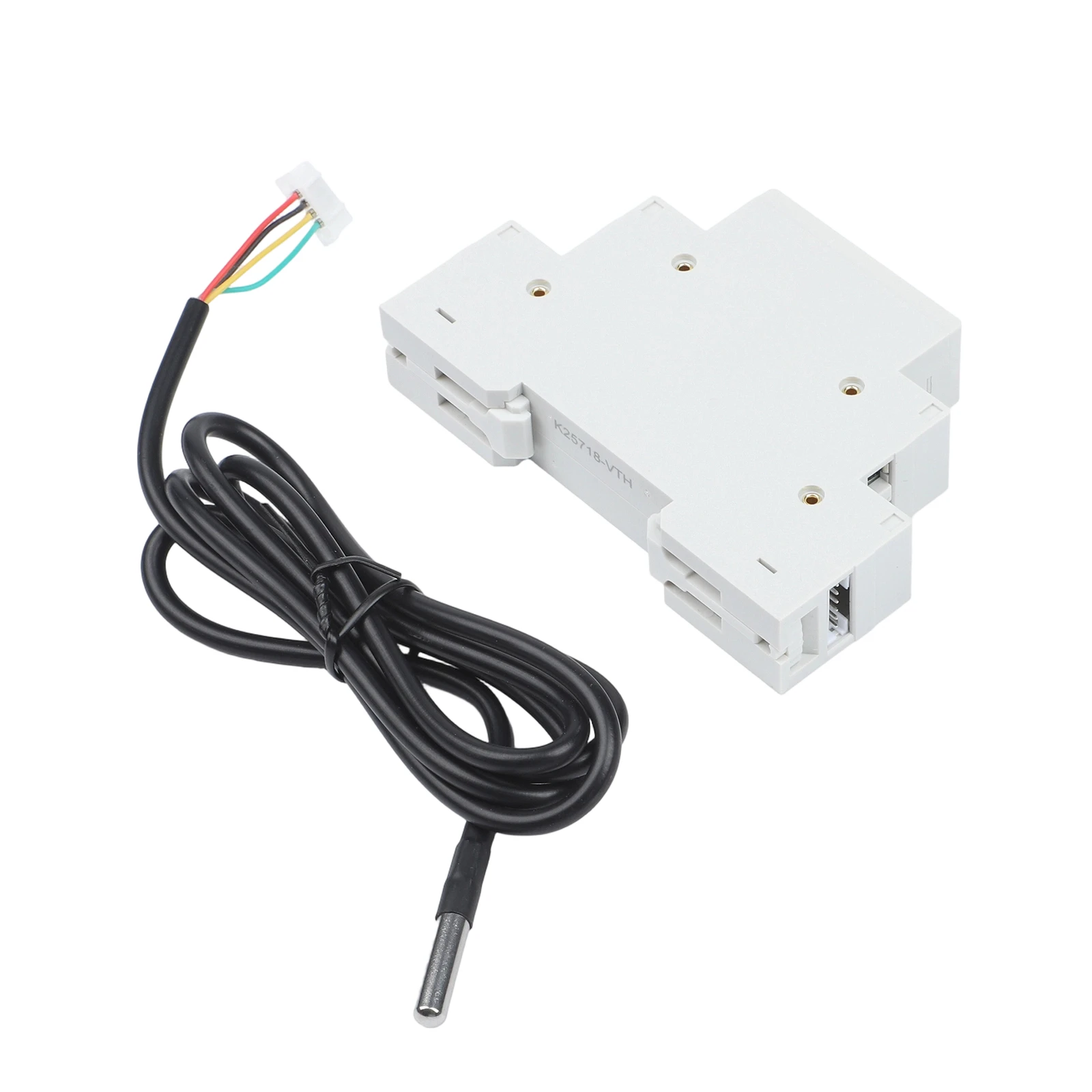 Remote Digital Thermostat for DIN Rail with Probe Sensor Temperature and Humidity Controller for Home Automation