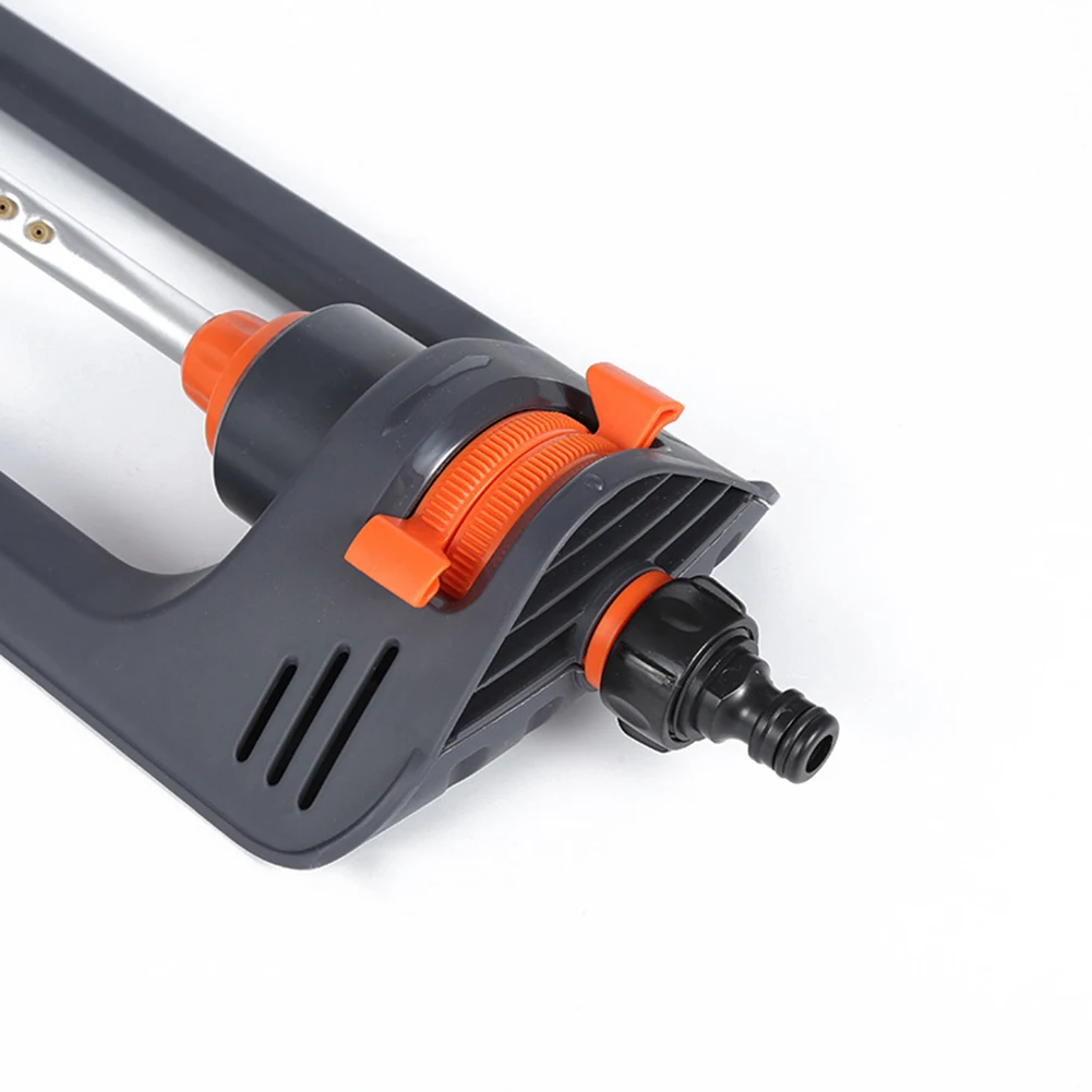 Oscillating Garden Sprinkler 4 Modes Water Sprayer 19 Hole Nozzles with 3/4in Connector for Large Area Coverage Yard Garden Lawn