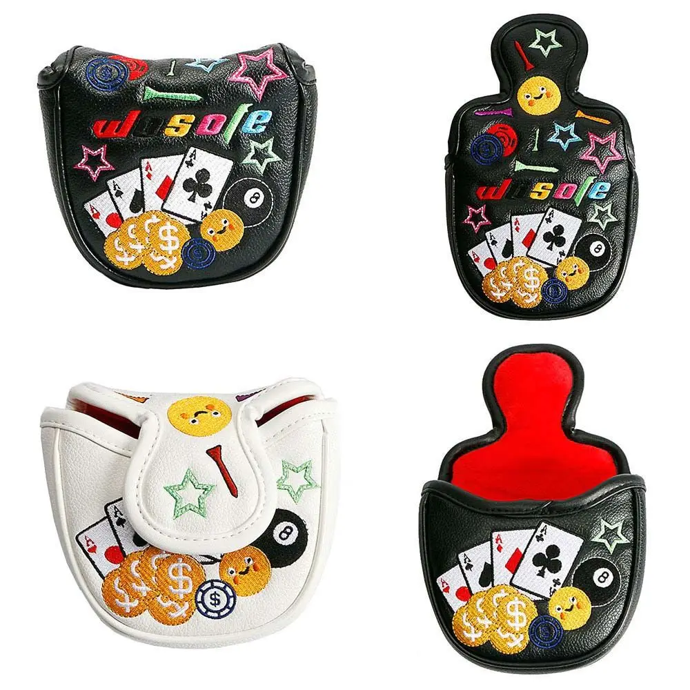 

Equipment Golf Club Cover Golf Mallet Putter Cover Golf Headcover Blade Putter Protector Golf Club Head Cover Golf Putter Cover