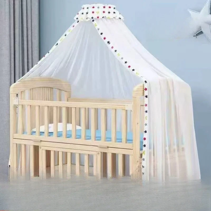 

Universal crib mosquito net with bracket Household liftable children's bed Dome mosquito net